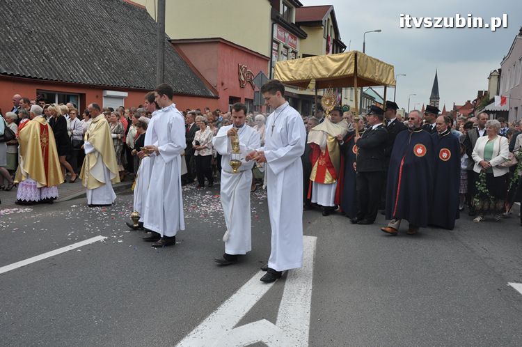 Procesja Bożego Ciała przeszła ulicami Szubina