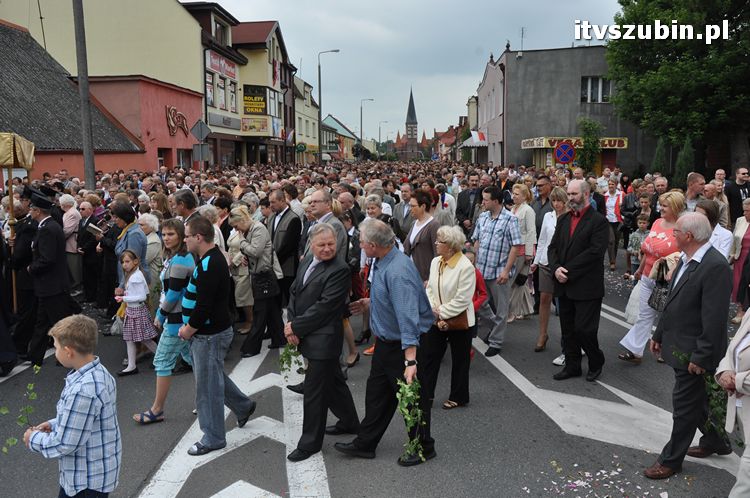 Procesja Bożego Ciała przeszła ulicami Szubina