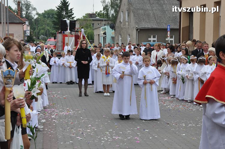 Procesja Bożego Ciała przeszła ulicami Szubina