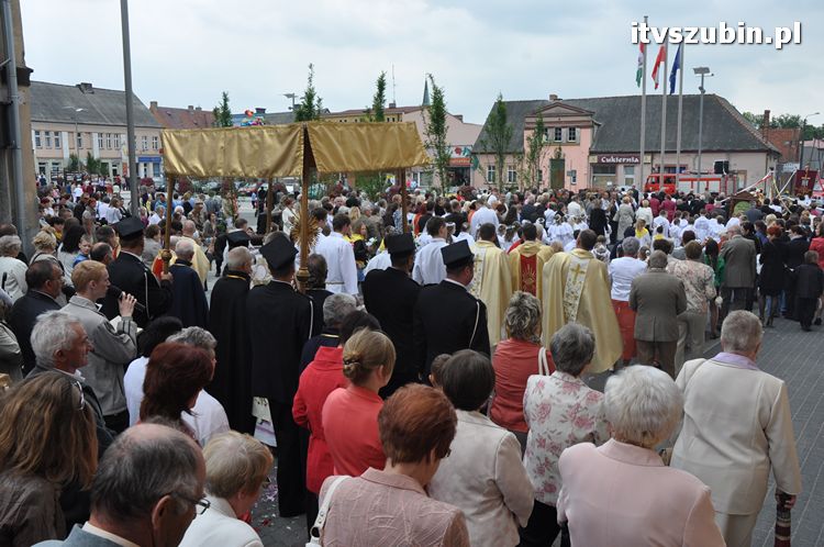 Procesja Bożego Ciała przeszła ulicami Szubina