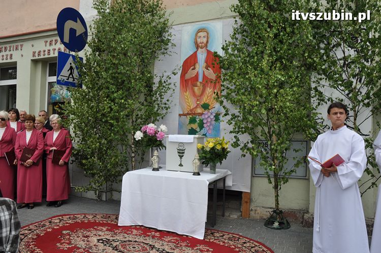 Procesja Bożego Ciała przeszła ulicami Szubina
