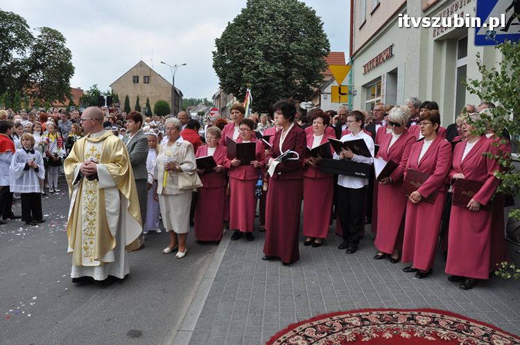 Procesja Bożego Ciała przeszła ulicami Szubina