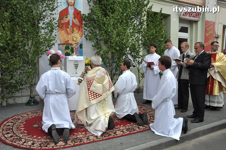 Procesja Bożego Ciała przeszła ulicami Szubina