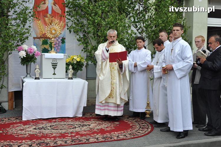 Procesja Bożego Ciała przeszła ulicami Szubina