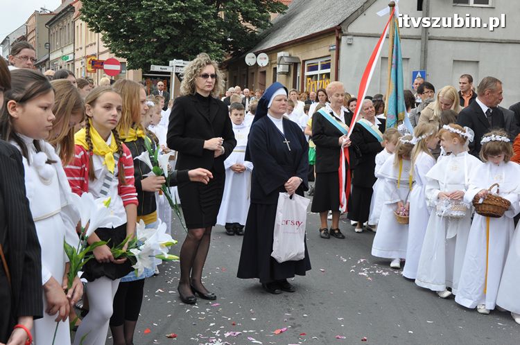 Procesja Bożego Ciała przeszła ulicami Szubina