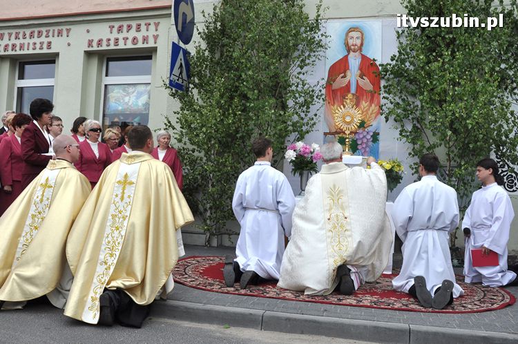 Procesja Bożego Ciała przeszła ulicami Szubina