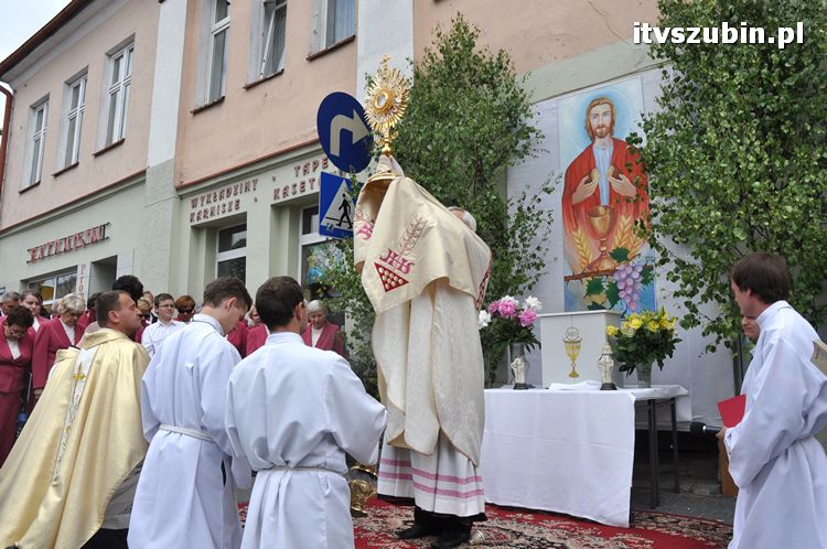 Procesja Bożego Ciała przeszła ulicami Szubina