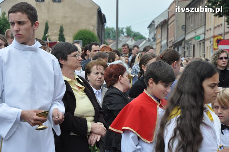 Procesja Bożego Ciała przeszła ulicami Szubina