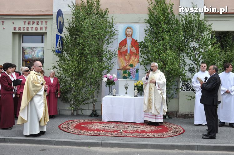 Procesja Bożego Ciała przeszła ulicami Szubina