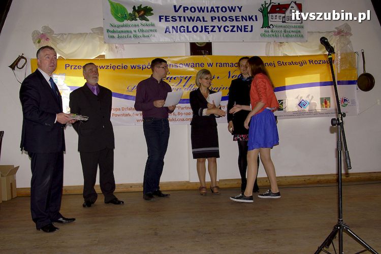 V Powiatowy Festiwal Piosenki Anglojęzycznej odbył się w Olszewce