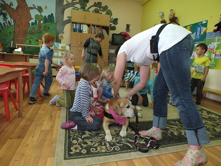 Niecodziennego gościa w przedszkolu nr 3