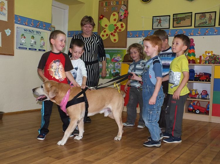 Niecodziennego gościa w przedszkolu nr 3