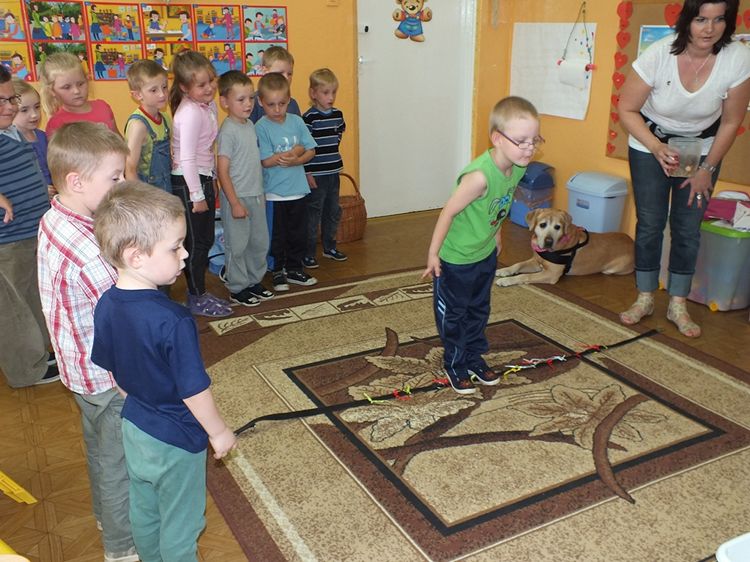 Niecodziennego gościa w przedszkolu nr 3