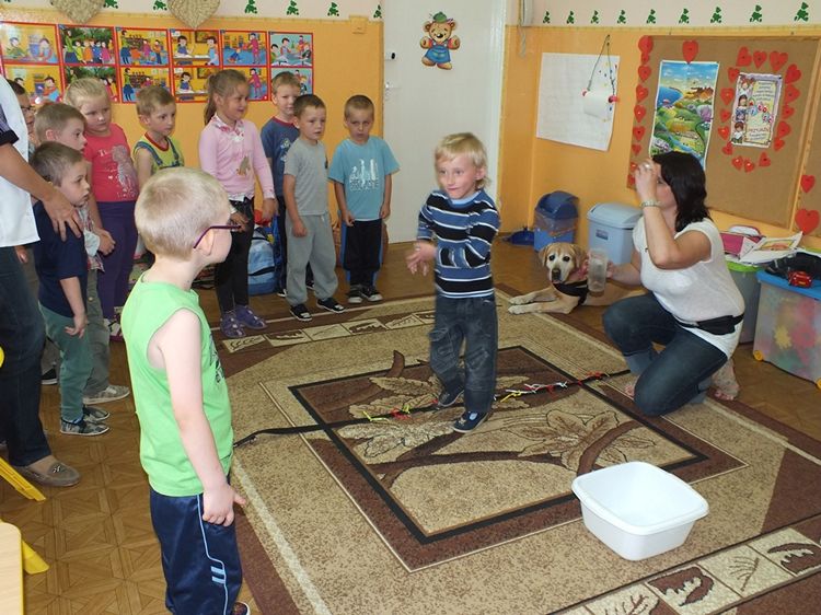 Niecodziennego gościa w przedszkolu nr 3