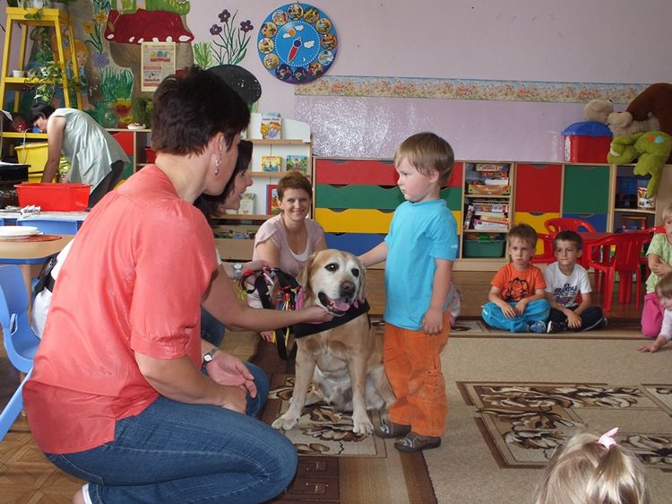 Niecodziennego gościa w przedszkolu nr 3