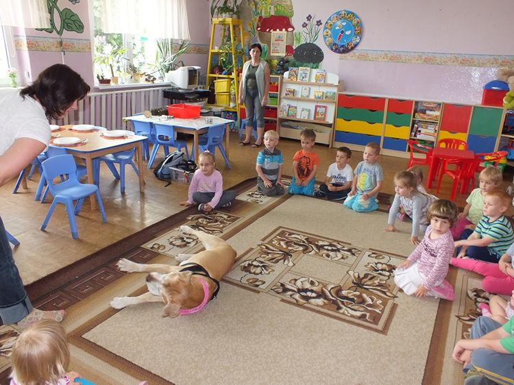 Niecodziennego gościa w przedszkolu nr 3