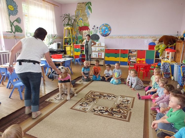 Niecodziennego gościa w przedszkolu nr 3