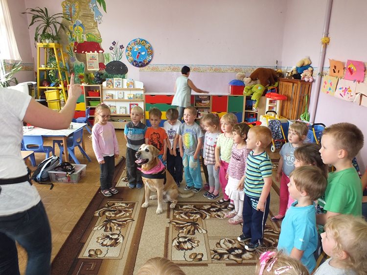 Niecodziennego gościa w przedszkolu nr 3