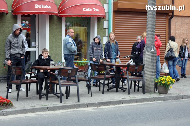 Zdarzenie drogowe z udziałem rowerzystki w Szubinie