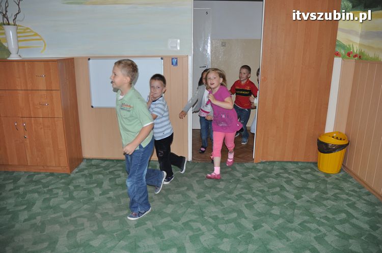Alarm pożarowy w Przedszkolu Samorządowy nr 2 w Szubinie