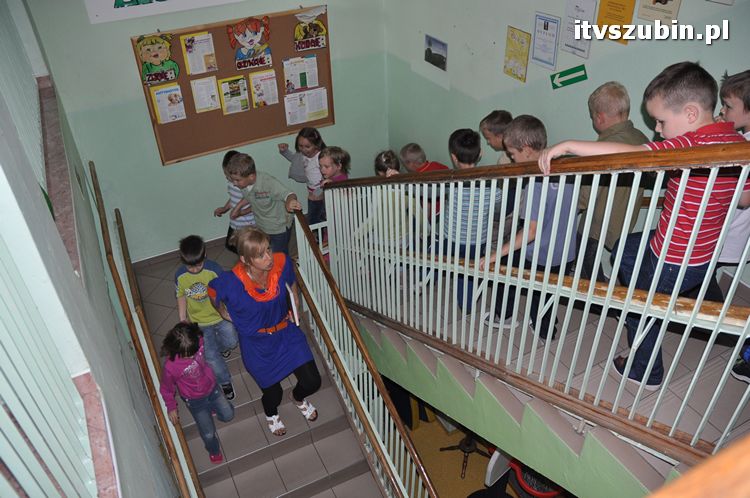 Alarm pożarowy w Przedszkolu Samorządowy nr 2 w Szubinie