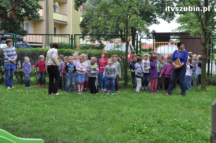 Alarm pożarowy w Przedszkolu Samorządowy nr 2 w Szubinie