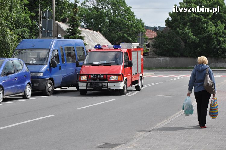 Alarm pożarowy w Przedszkolu Samorządowy nr 2 w Szubinie