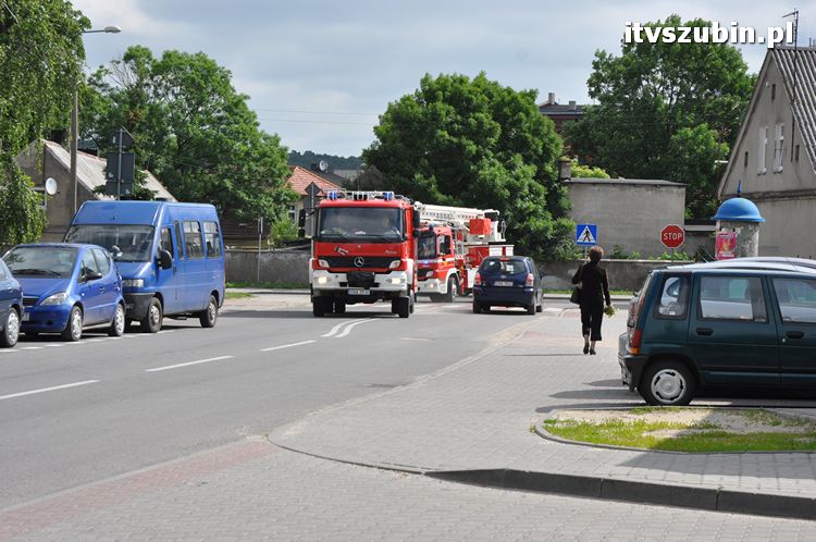 Alarm pożarowy w Przedszkolu Samorządowy nr 2 w Szubinie