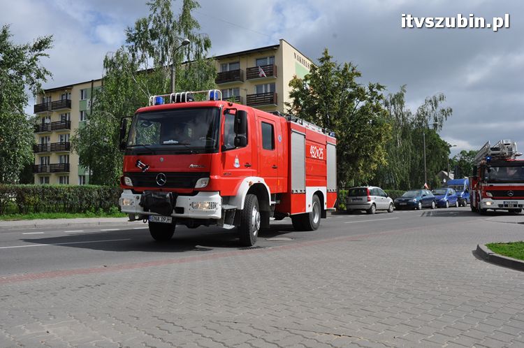 Alarm pożarowy w Przedszkolu Samorządowy nr 2 w Szubinie