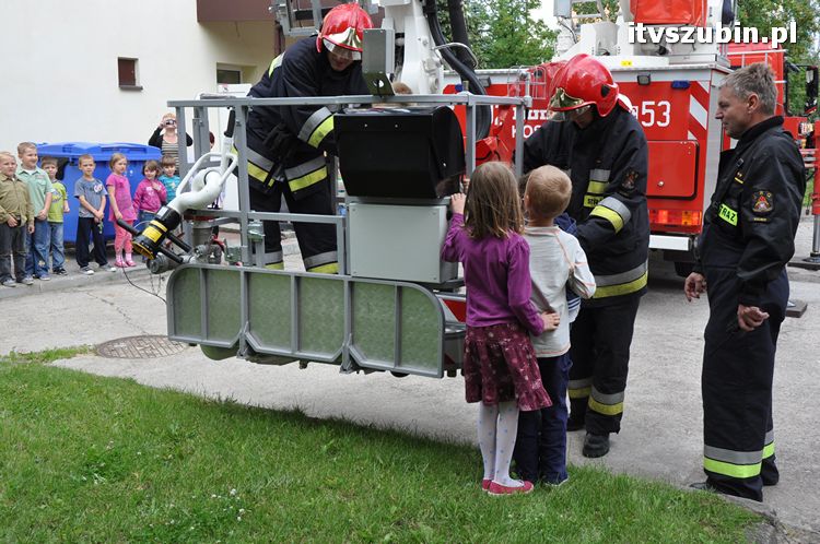 Alarm pożarowy w Przedszkolu Samorządowy nr 2 w Szubinie