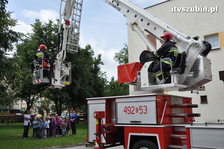 Alarm pożarowy w Przedszkolu Samorządowy nr 2 w Szubinie