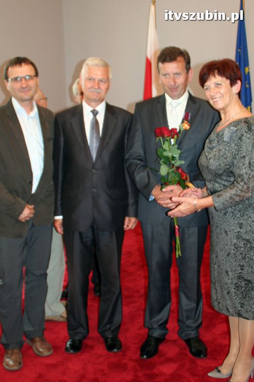Złoty Krzyż Zasługi dla Romana Danielewskiego