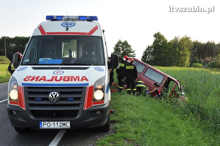 Zdarzenie drogowe przed Rynarzewem