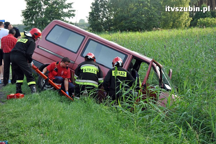 Zdarzenie drogowe przed Rynarzewem