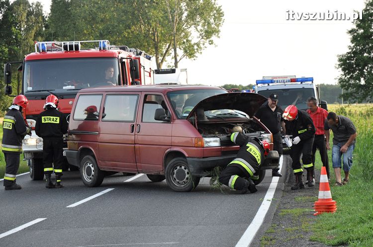 Zdarzenie drogowe przed Rynarzewem