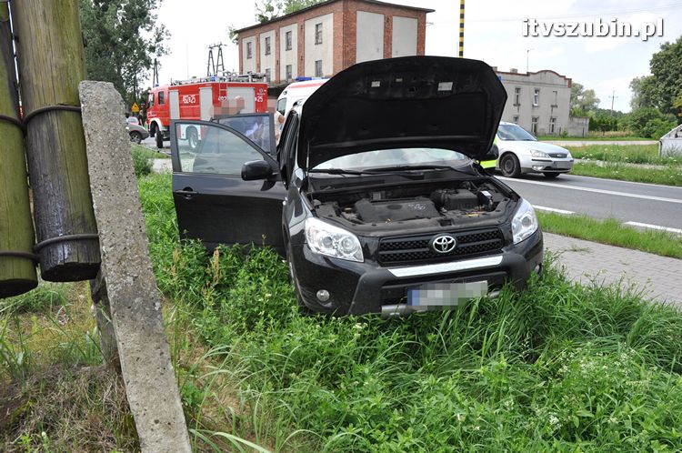 Kolizja drogowa w Wąsoszu na krajowej 5