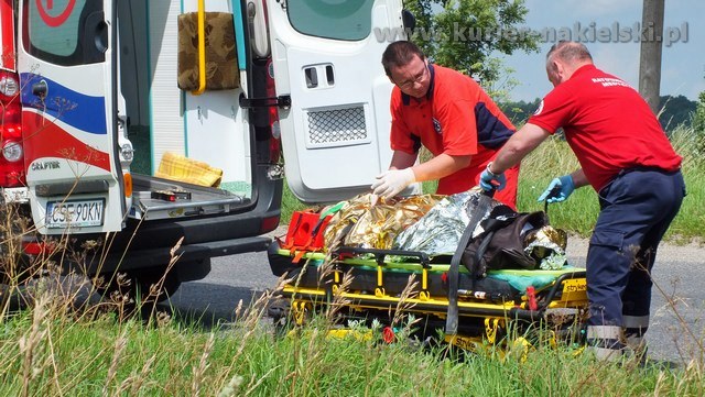 Pięć osób poszkodowanych w wypadku pod Mroczą
