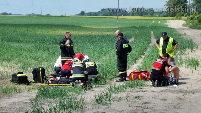 Pięć osób poszkodowanych w wypadku pod Mroczą