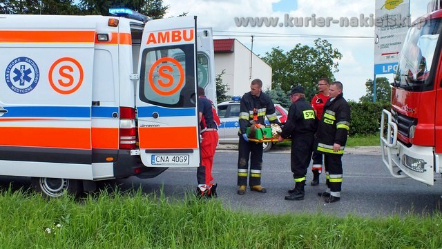Pięć osób poszkodowanych w wypadku pod Mroczą