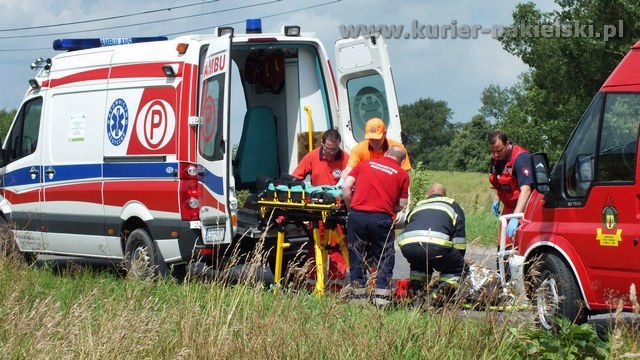 Pięć osób poszkodowanych w wypadku pod Mroczą