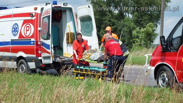 Pięć osób poszkodowanych w wypadku pod Mroczą