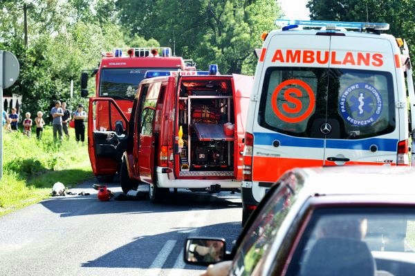 Kolejne dachowanie w Szczepicach