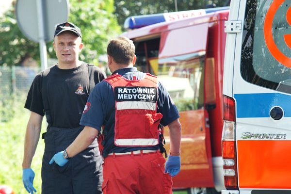 Kolejne dachowanie w Szczepicach