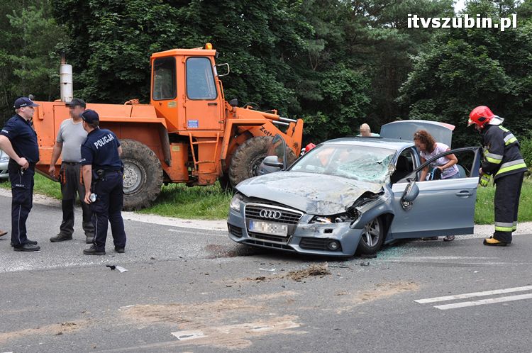 Zdarzenie drogowe w Godzimierzu