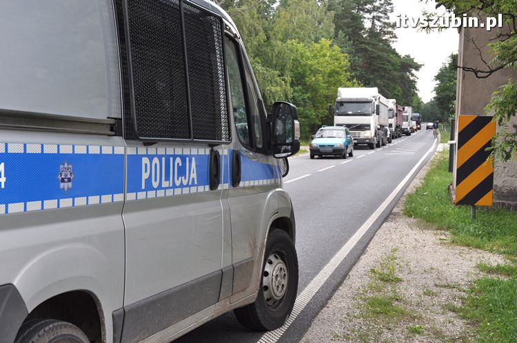 Zdarzenie drogowe w Godzimierzu