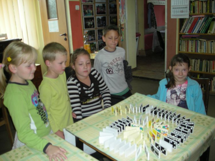 Wakacyjna biblioteka w Samoklęskach Małych