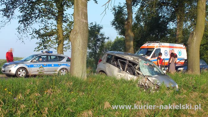 Kierująca Toyotą miała dużo szczęścia