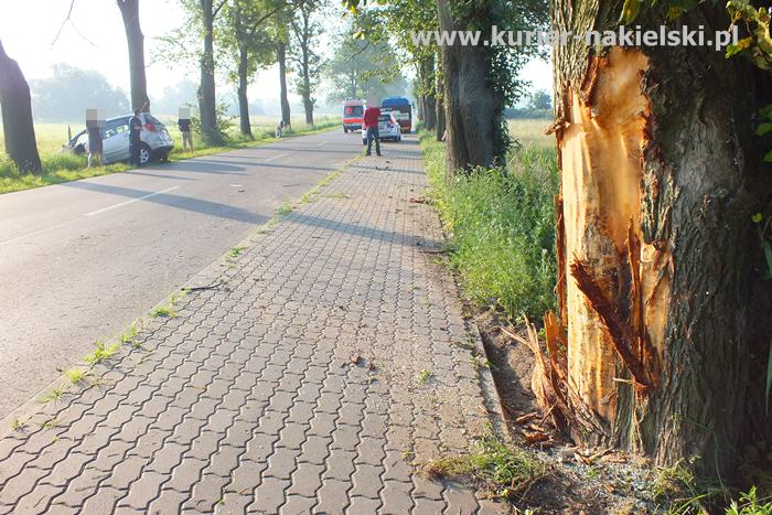 Kierująca Toyotą miała dużo szczęścia