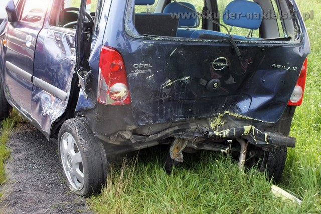 Kolizja na krajowej 10 w pobliżu Minikowa