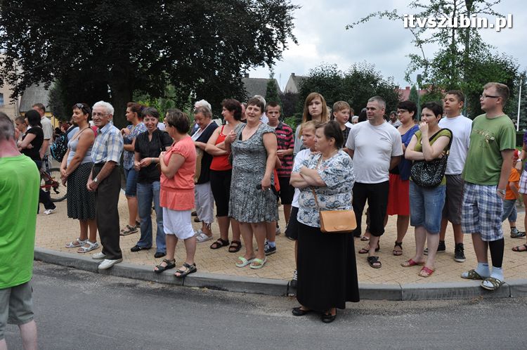 Pielgrzymi z Kościerzyny idący na Jasną Górę nocowali w Szubinie